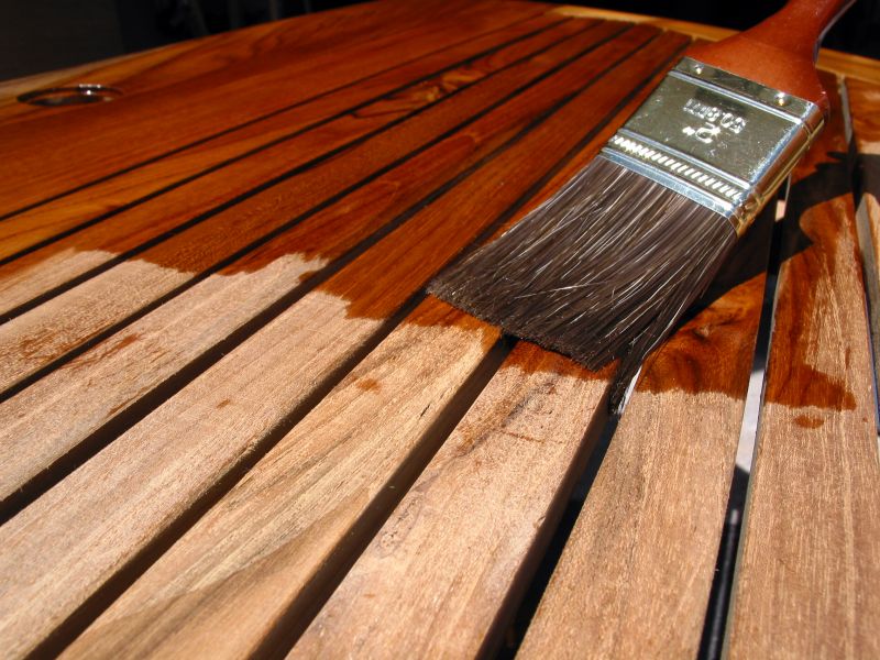 Teak Wood Refinishing